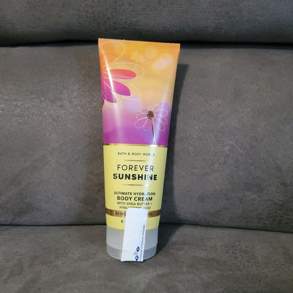 Bath and Body Works Forever Sunshine Ultimate Hydration Body Cream 8 oz